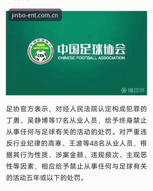 揭秘中国足协第三批禁足名单背后的权力游戏与行业乱象